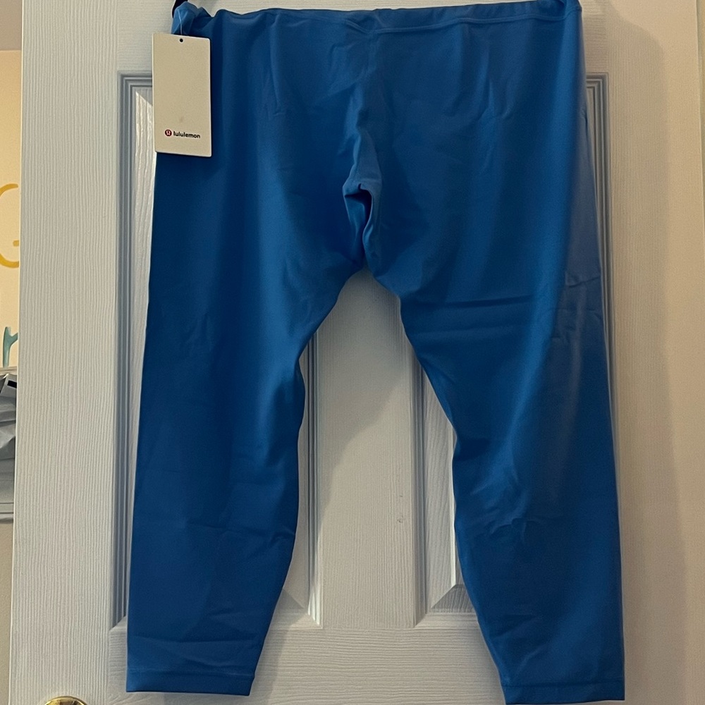 Lululemon plus size align hr high rise 25” blue nwt